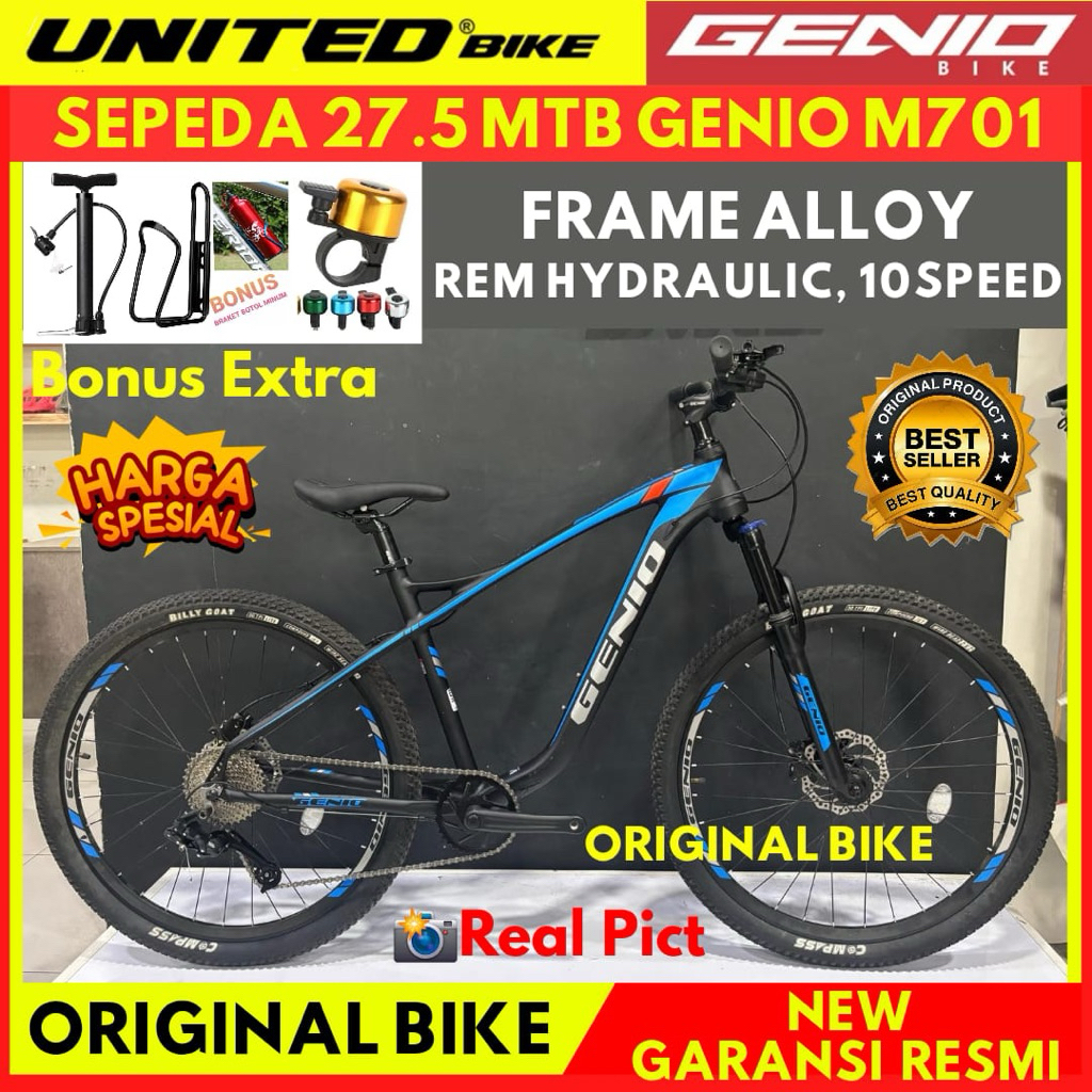 Sepeda Gunung MTB 27,5 Genio M701 M703 M3411 M573 By Unitedbike