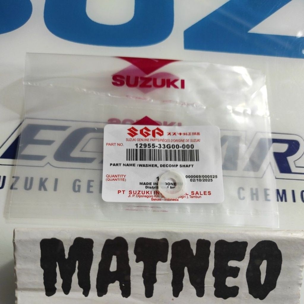 RING PLASTIK OTOMATIS NOKEN AS SPIN SKYWAVE SKYDRIVE HAYATE NEXT LETS NEX ORISINIL SGP 12955-33G00-0