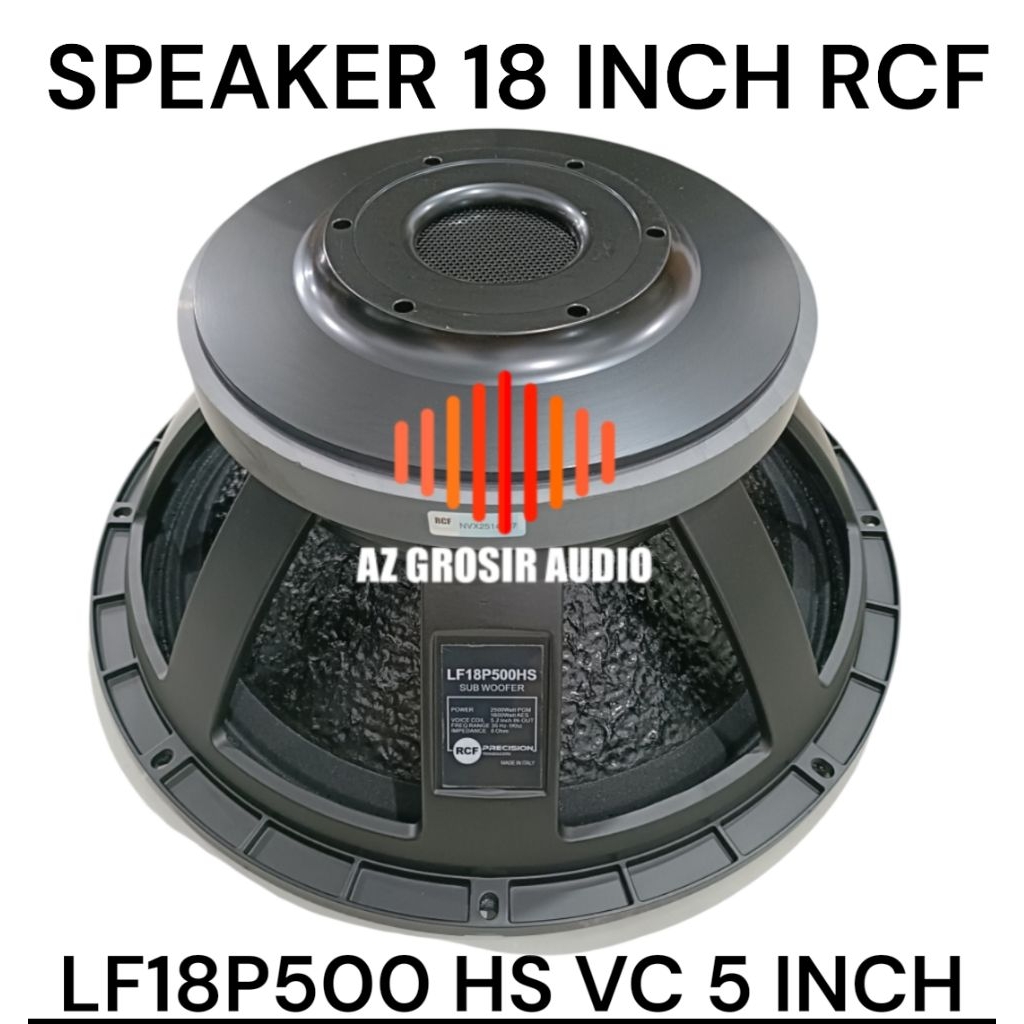 speaker 18 inch RCF 18p500 rcf lf18p500