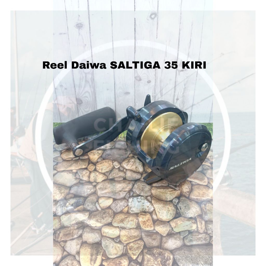 Reel Daiwa SALTIGA 2025 35HL • 35L • 35H • 35 Reel Overhead Daiwa | GARANSI RESMI DAIWA 1 TAHUN