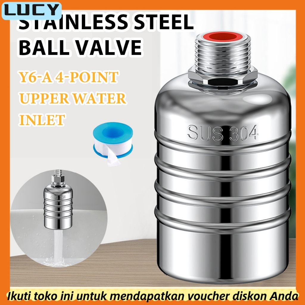 [Ready] 4‘’ Katup Apung Katup Kontrol Level Air Otomatis Stainless Steel 304-Katup Pengontrol Level 