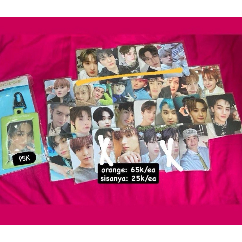 official photocard murah nct jaemin haechan jeno mark chenle jisung