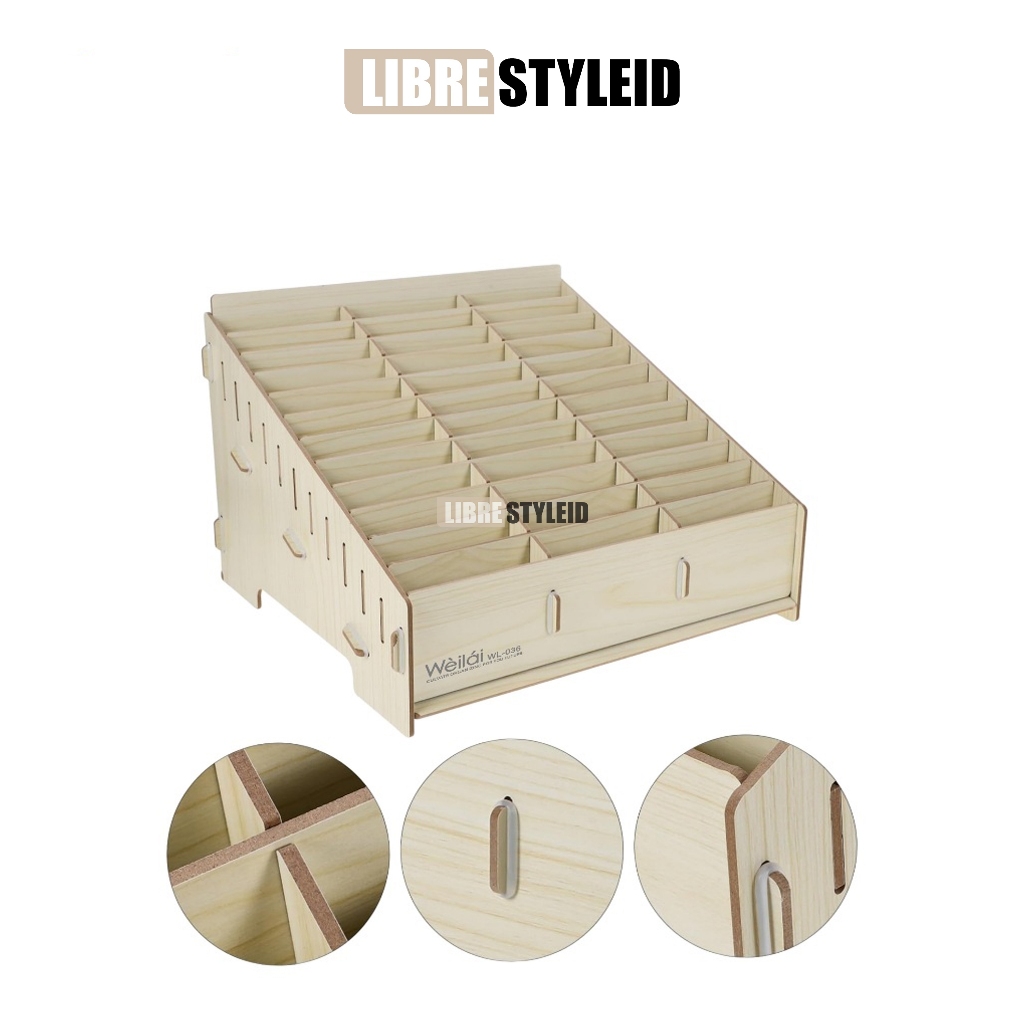 WEILAI WL 036 MANAGEMENT BOX MULTIFUGSI ORIGINAL - RAK KOTAK KAYU SPAREPART HP WEILAI - RAK MULTIGUN