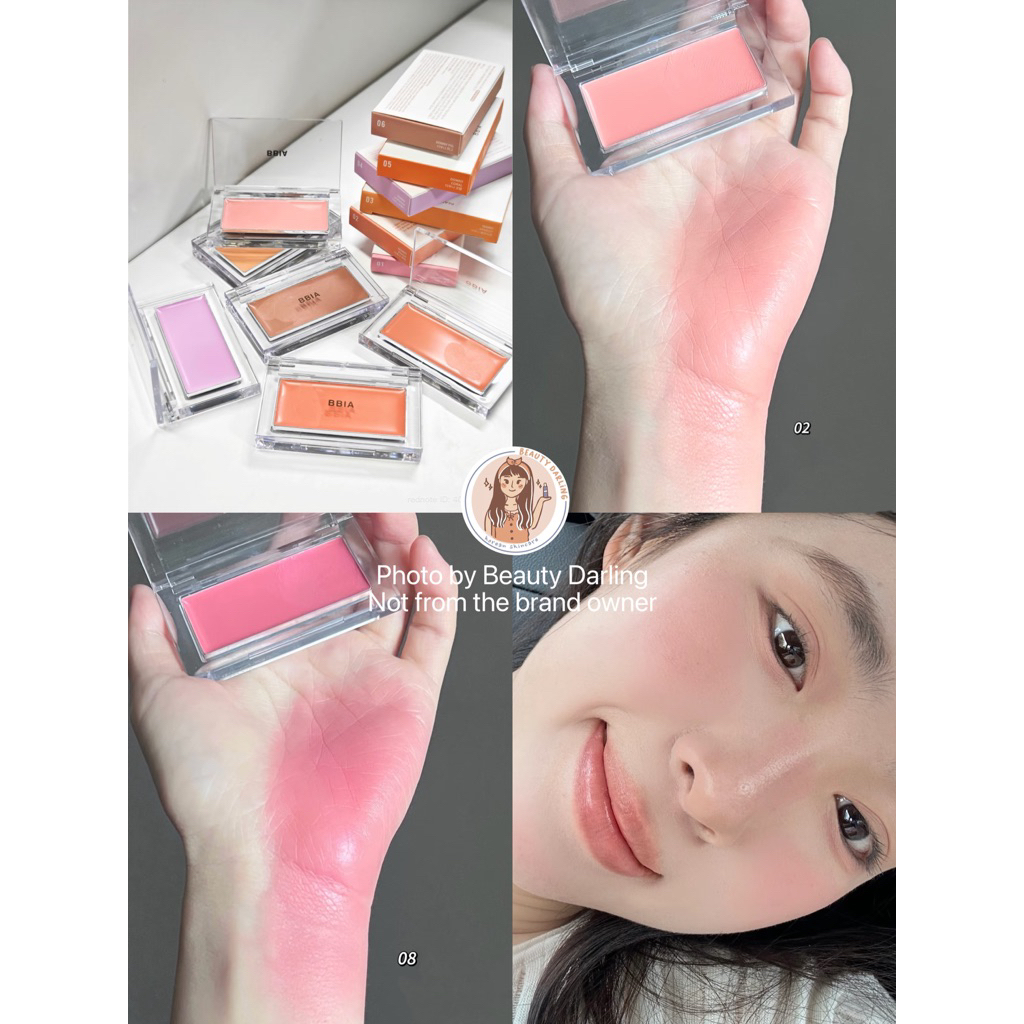 READY ORI BBIA X POKEMON | DOWNY CHEEK CREAM BLUSH SET WITH MINI BLUSH| APPLE SET | ORIGINAL KOREA
