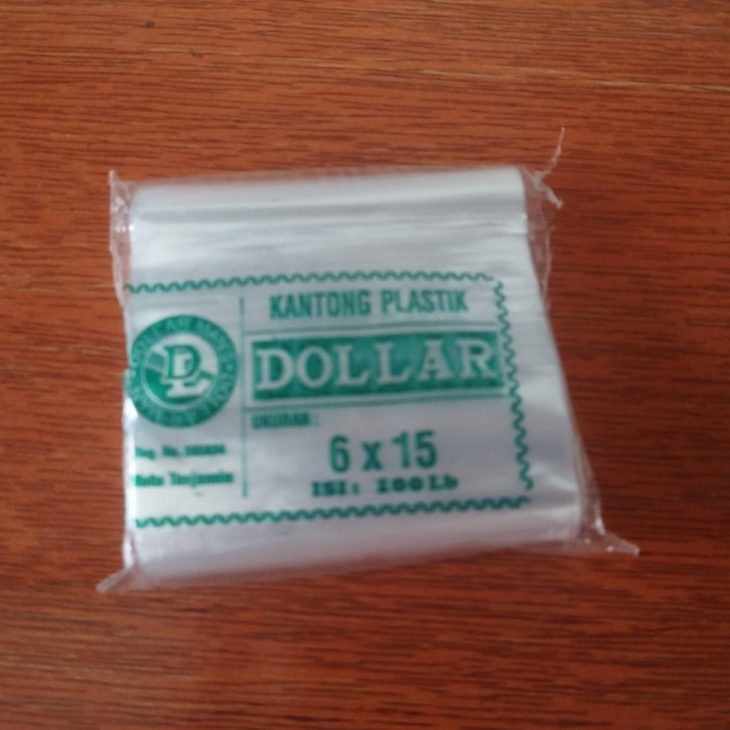 Plastik / Dollar / Plastik merk Dollar 6x15 10x20