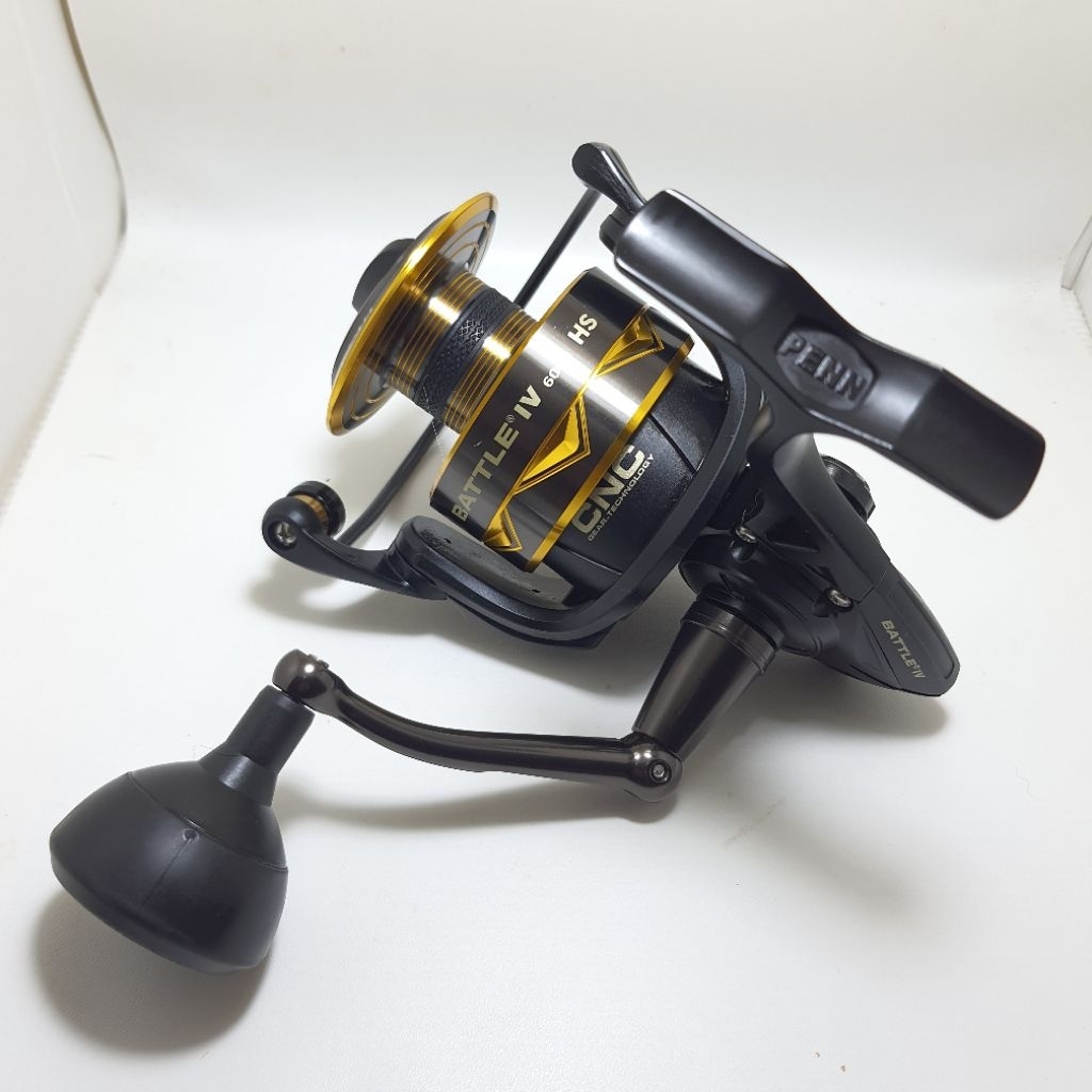 REEL PENN BATTLE IV 6000HS SECOND / BEKAS MULUS LIKE NEW