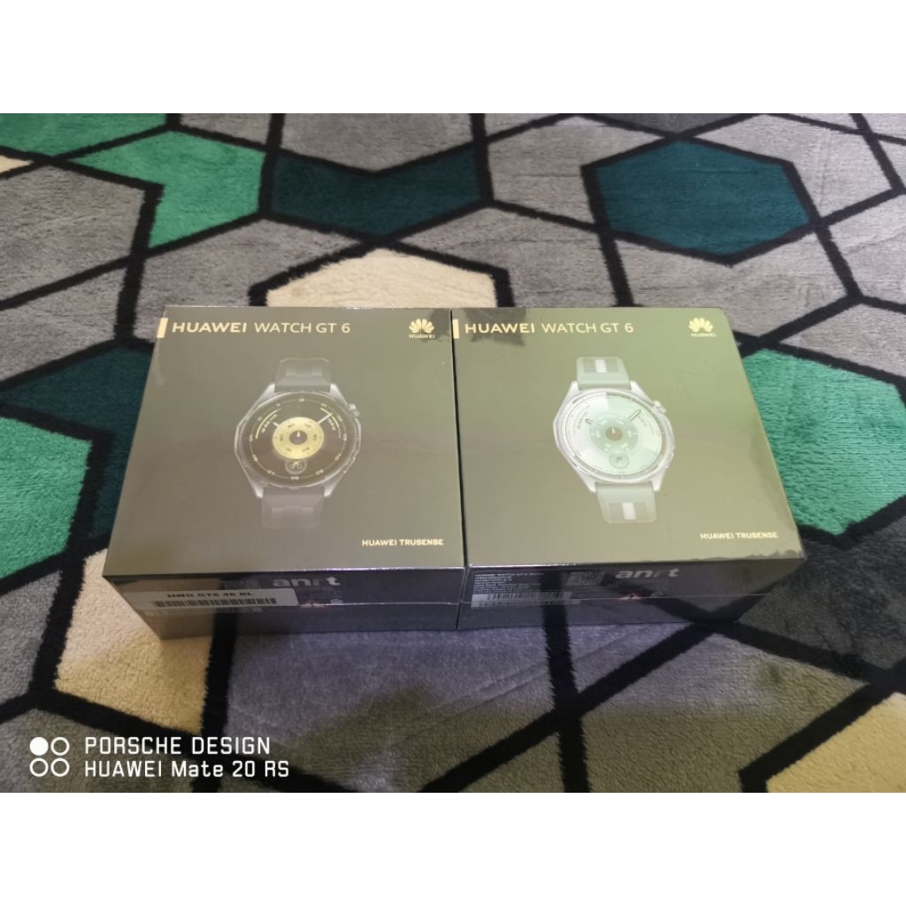 Huawei Watch GT 6 Black New Segel BNIB Garansi Resmi Indonesia