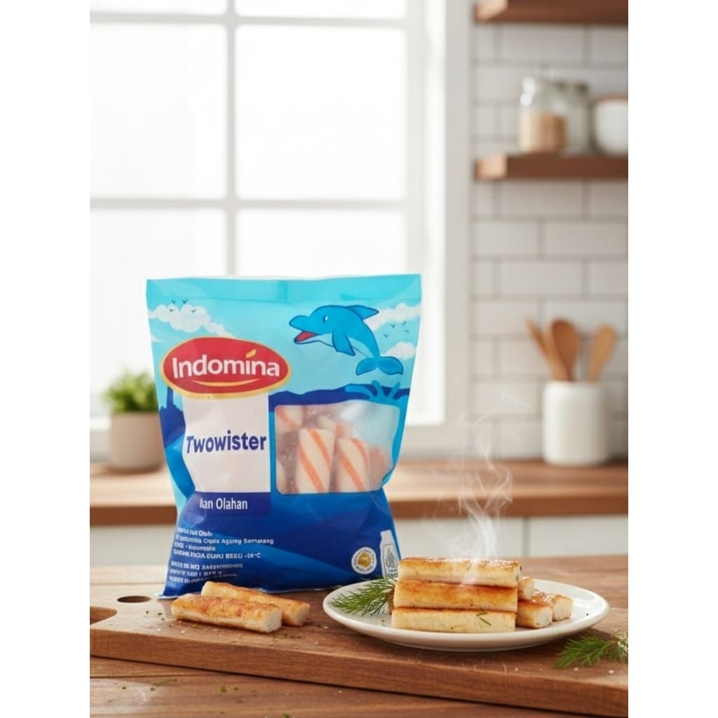 Indomina TwoTwister 500g duotwister indomina | Lucky Frozen mart