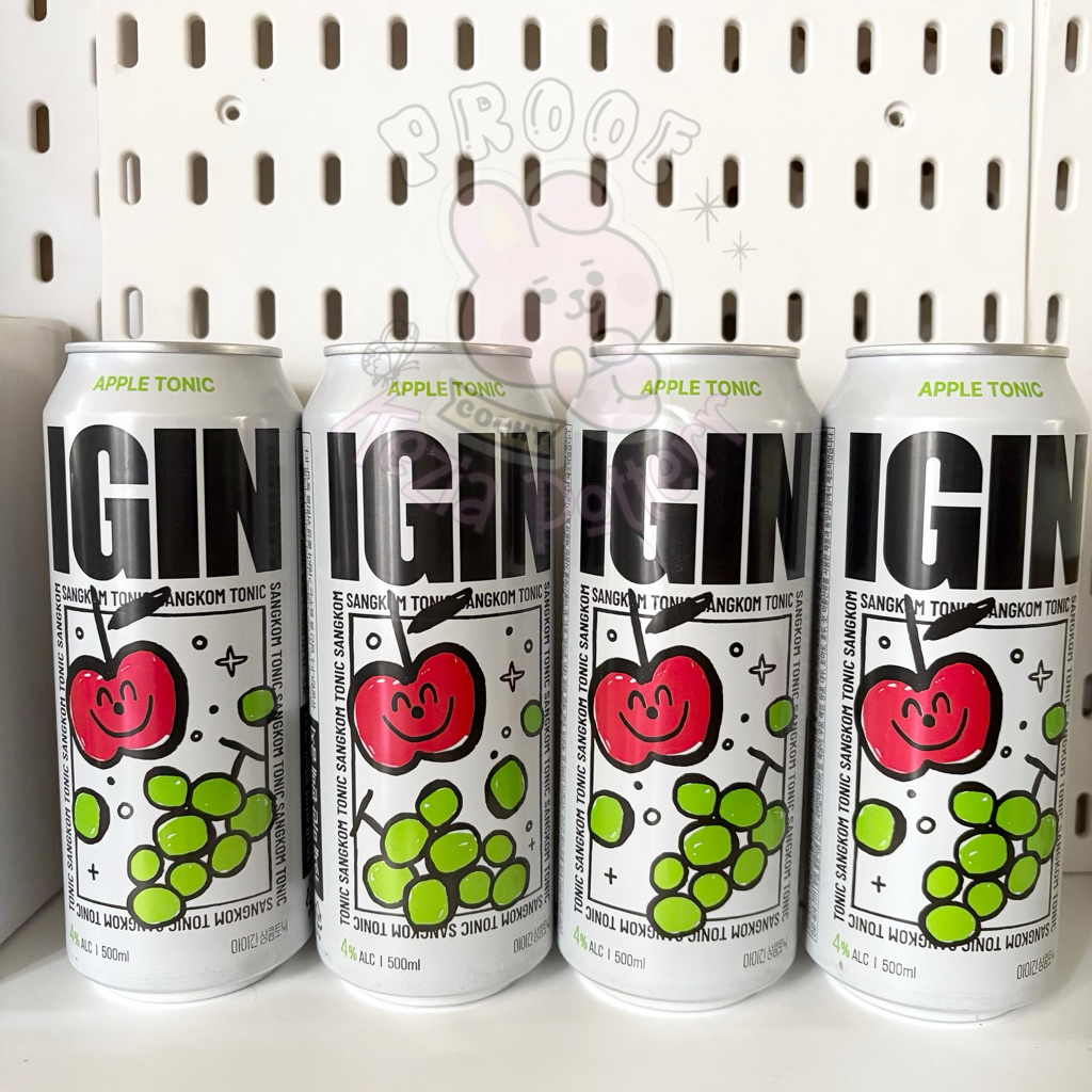[READYSTOCK] IGIN x JIN BTS 500ml Apple Tonic