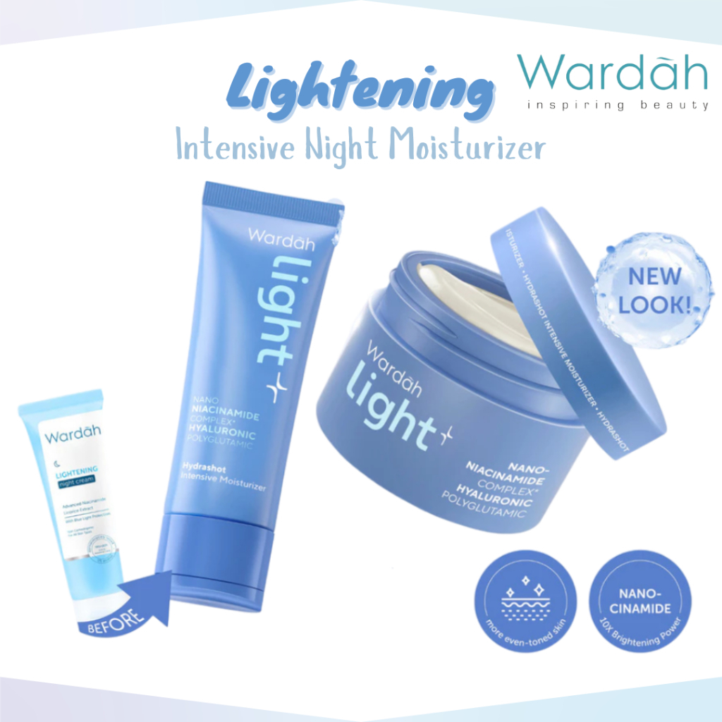 WARDAH Lightening Night Cream / KRIM MALAM WARDAH