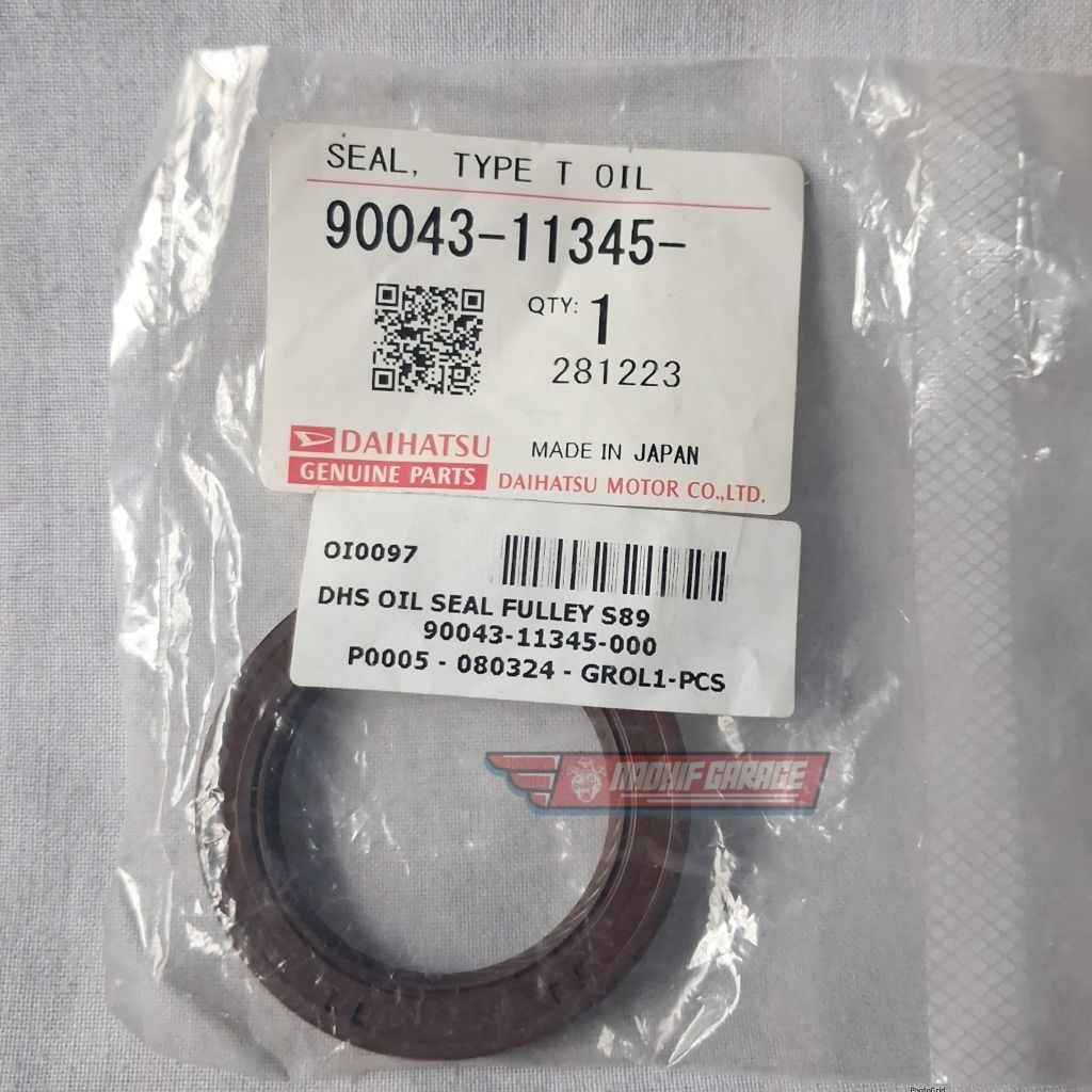 Seal Kruk As Oil For Crankshaft Knoken As Zebra Espass Taruna Ori