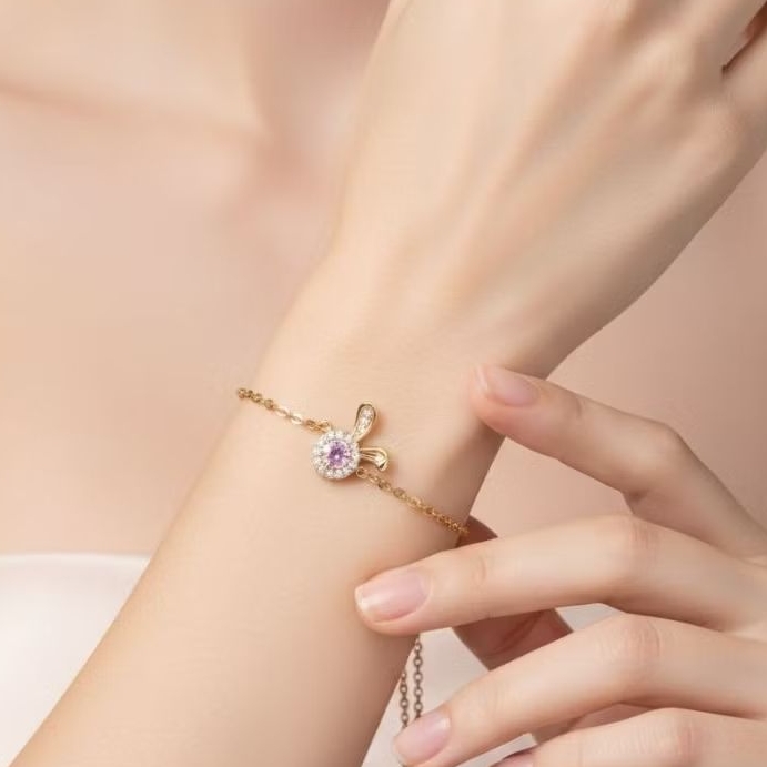 gelang rantai kelinci mpp PK anak