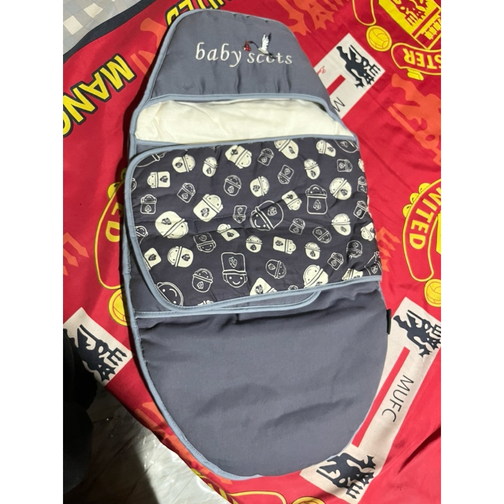PL Preloved Sleeping Bag selimut bedong bayi baby scots gendongan samping dialogue dan gendongan dep