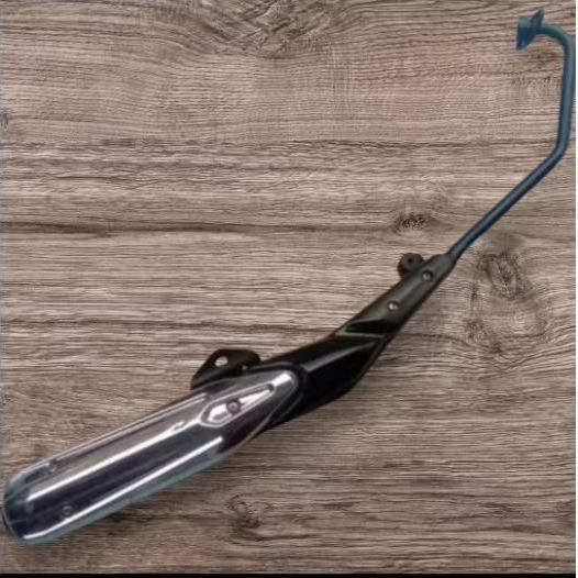 kenalpot original yamaha mx new 135 cc, kenalpot setandar original mx new