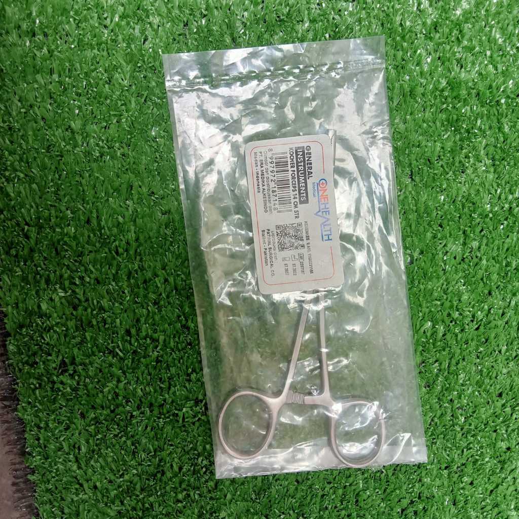 KOCHER FORCEPS 14 CM STR