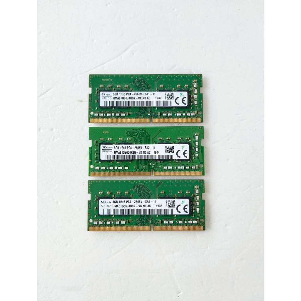 RAM Laptop Sodimm SK Hynix 8GB DDR4 2666Mhz