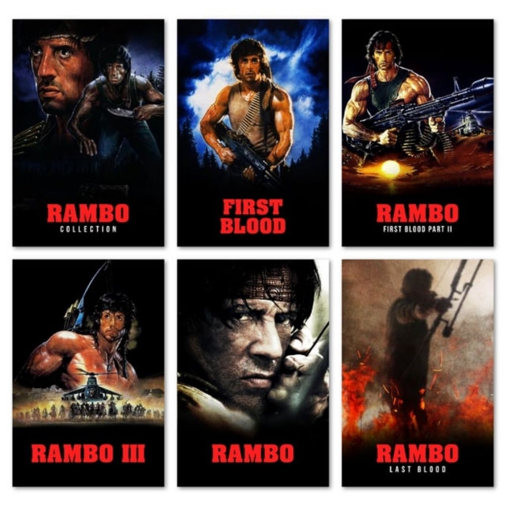 Dvd Koleksi Film Rambo Lengkap