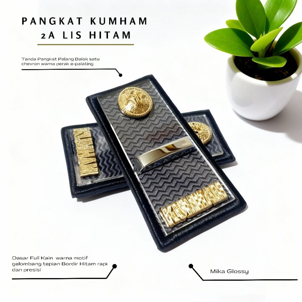 PANGKAT KUMHAM 2A, 2B, 2C, 2D KEMENKUMHAM FORMAL ELEGAN