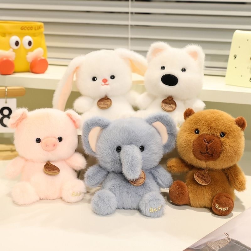 NEW!!! [Ready] Boneka Lembut Hewan Boneka Karakter Hewan Lucu Lembut Pig Hadiah Boneka Lucu Dekorasi