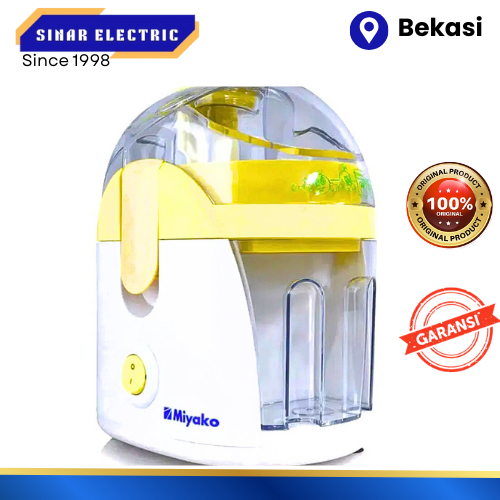 [SINAR ELEKTRIC] Juicer Miyako JE-607 – Pengejus Buah Serbaguna Hemat Listrik || Pengejus Miyako || 