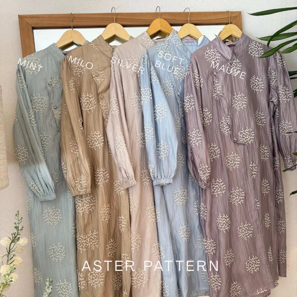 Haidee & Orlin - Marie Raya Tunic Aster Pattern (All Size)