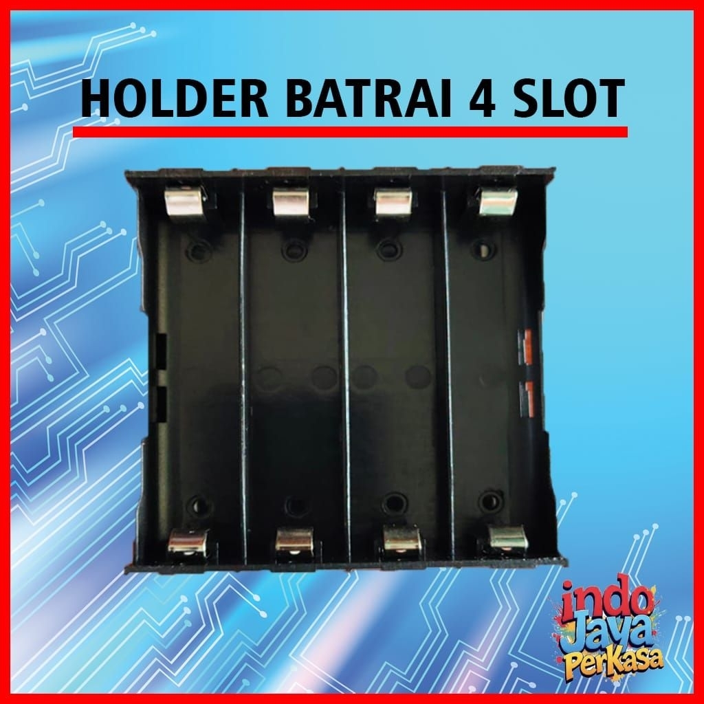 Holder baterai lithium 18650/dudukan baterai 18650