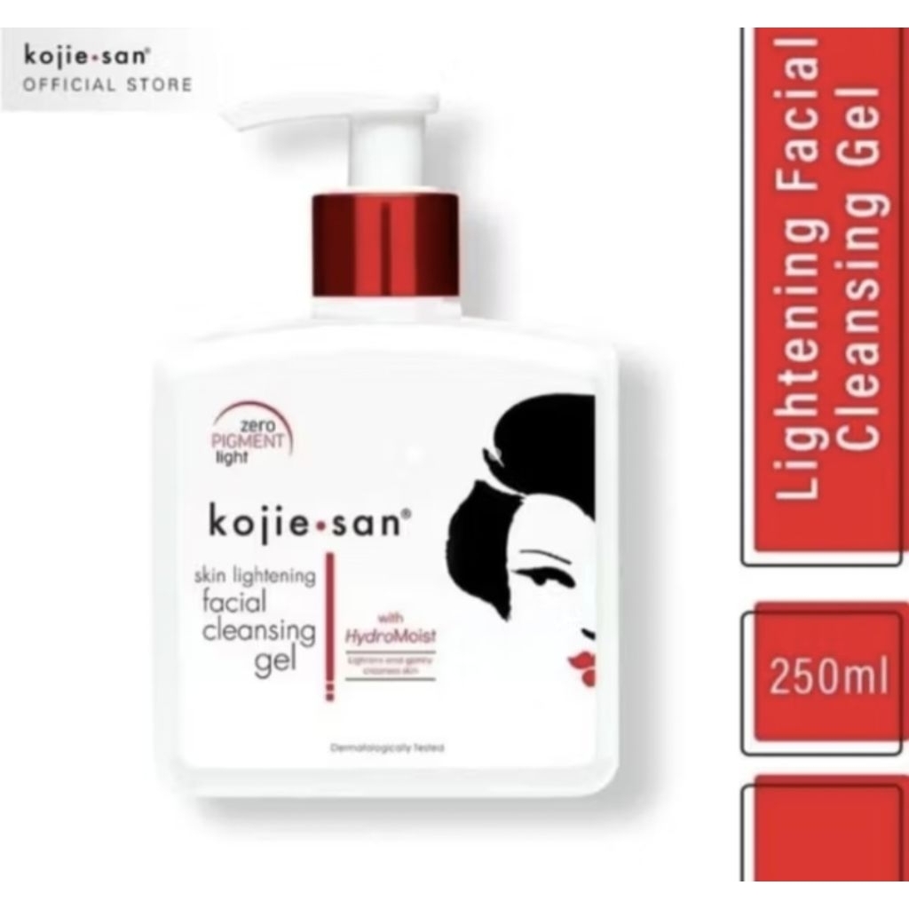kojie san skin lightening facial cleansing gel