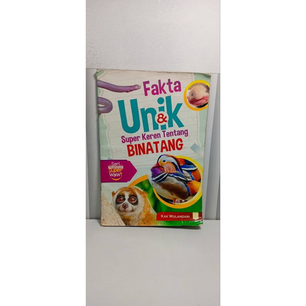 (PRELOVED BUKU ANAK) Fakta unik & super keren tentang hewan
