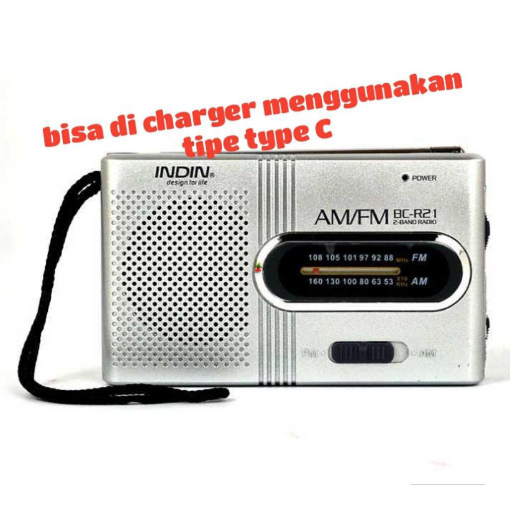 radio mini  BC-R21 penerimaan FM AM