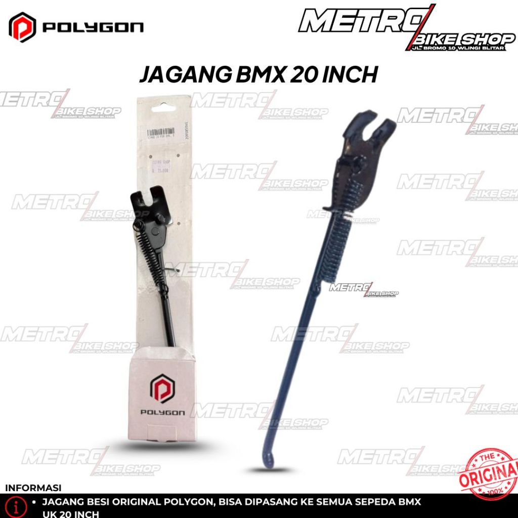 Jagang Polygon BMX ukuran 20 inch Stand sepeda BMX 20 inch