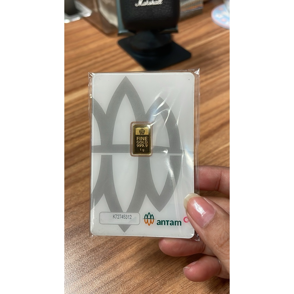 1 gram Logam Mulia Emas