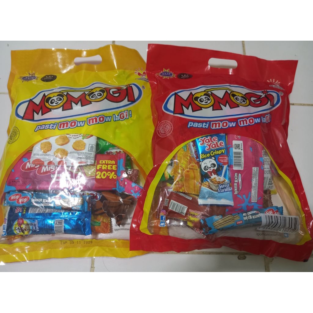 snack paket PRJ murah momogi