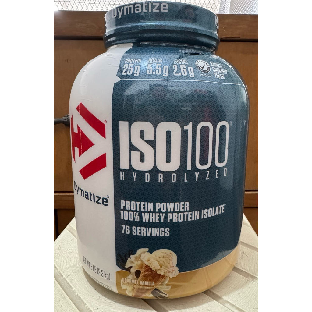 Iso100 - 5lbs - 76serv dymatize iso100 dymatize