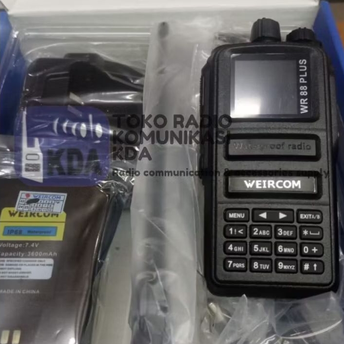 HT WEIRCOM WR88PLUS DUAL BAND | WR 88 PLUS | WR 88+ | 10 WATT | IP68 WATERPROOF | HT WEIRCOM ORIGINA