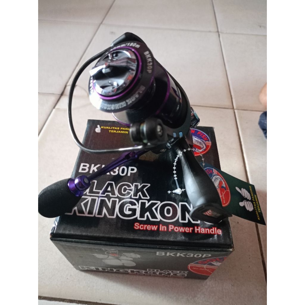 reel GOLDEN FISH BLACK KINGKONG bkk30p
