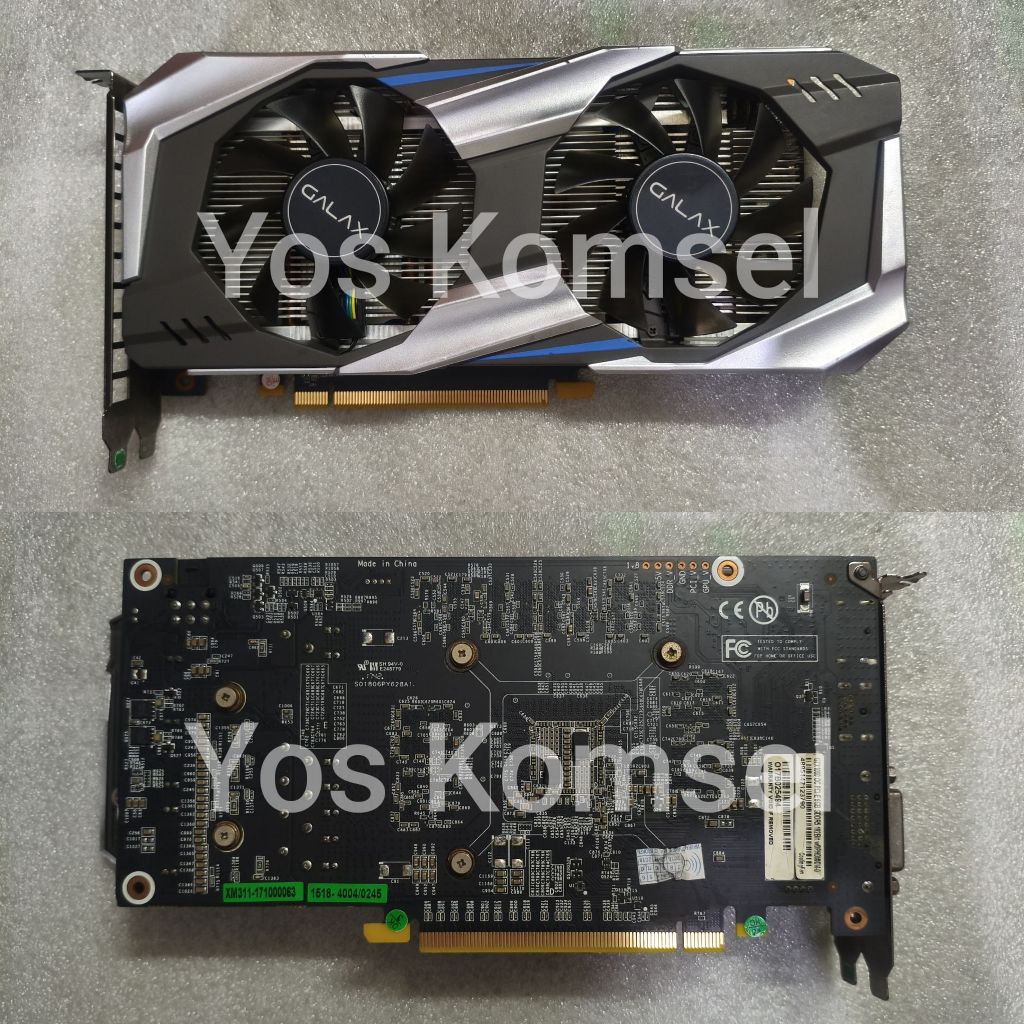 VGA Card Nvidia Galax GTX 1060 OC 6GB 192Bit