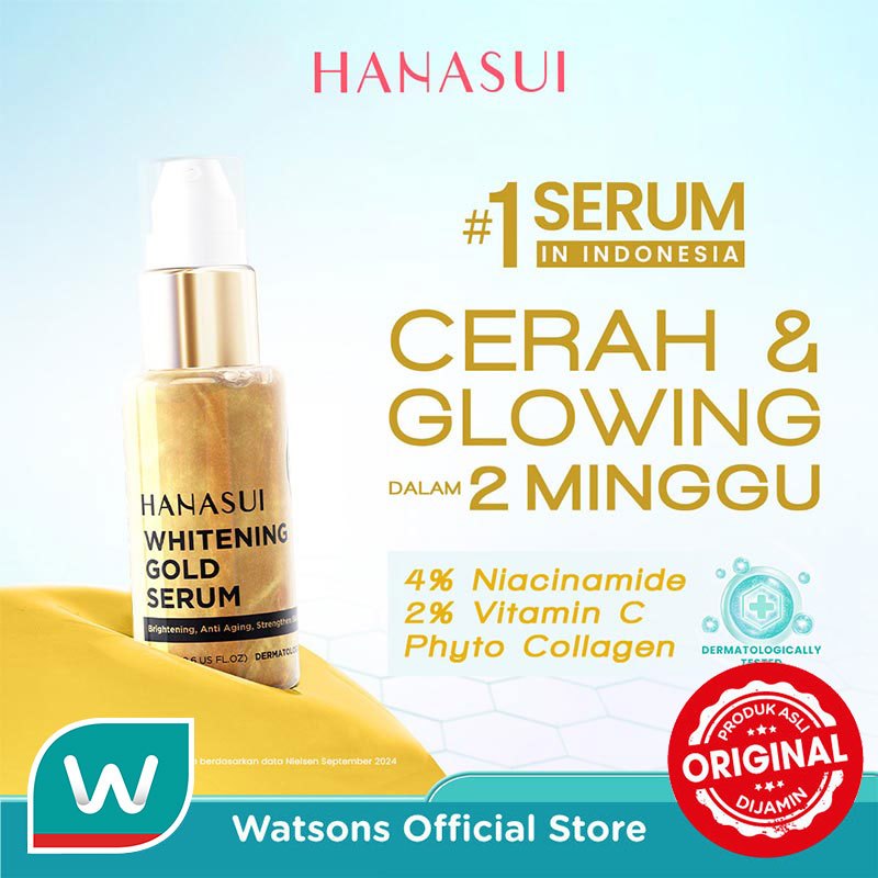 Hanasui Whitening Gold Serum Renew 20ml