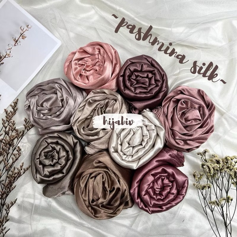 PASHMINA SILK PREMIUM | PASHMINA TEXTURED SILK