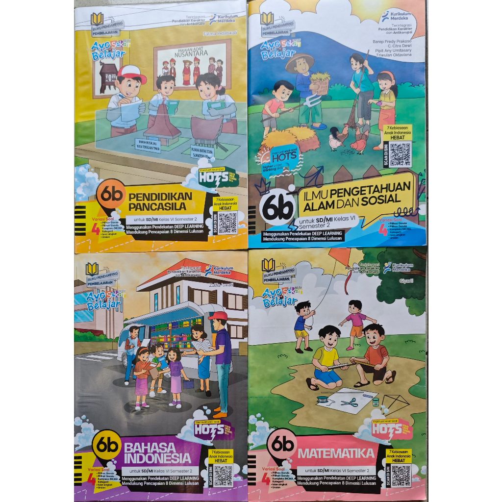 LKS SEKAR KLS 6 SD SEMESTER 2 (GENAP). IPAS.BAHASAINDONESIA. MATEMATIKA. PENDIDIKAN PANCASILA KM THN