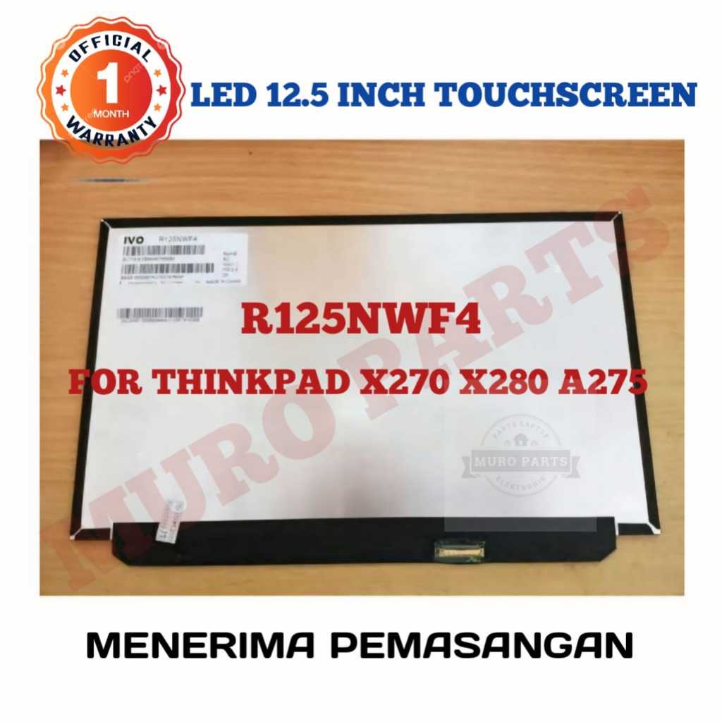 LED LCD LAYAR SENTUH TOUCH SCREEN LAPTOP THINKPAD X280 X270 X250 X260X240 A275 A285 20CM 20CL 20F5 2