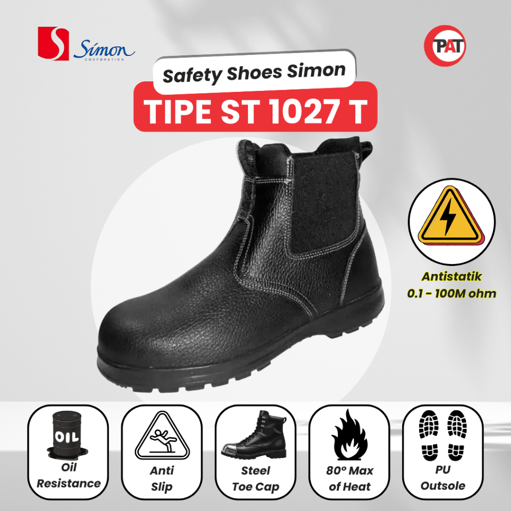 Sepatu Safety Simon Type ST 1027 T