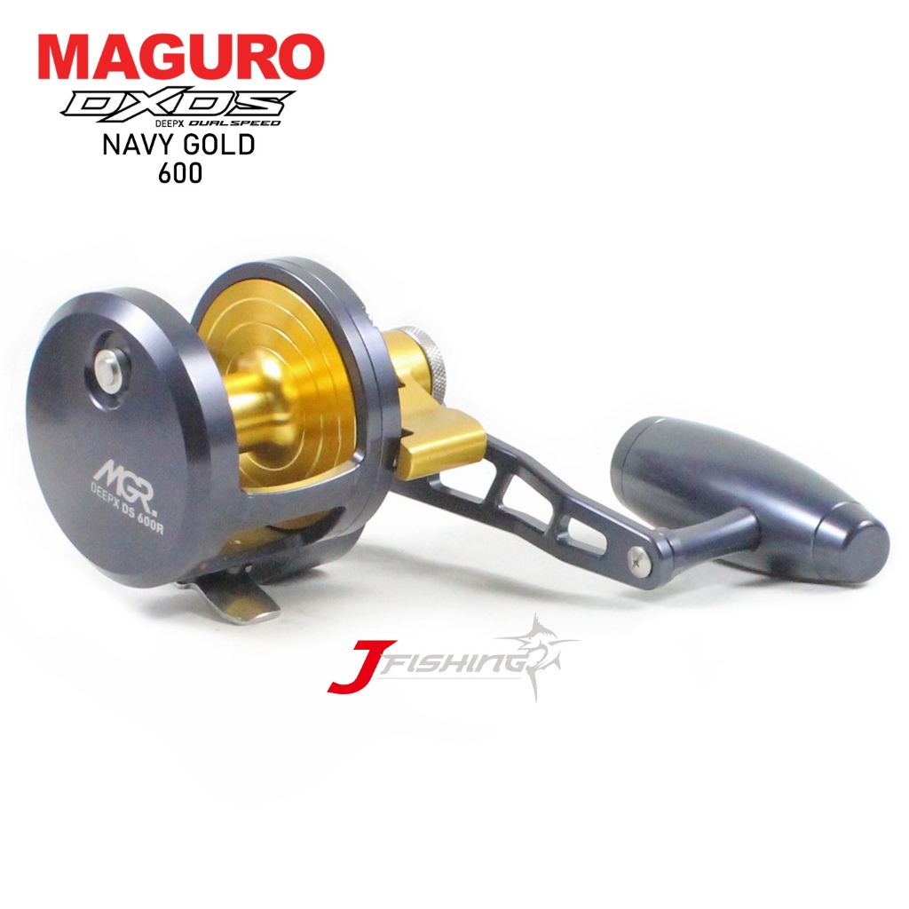 Reel OH MAGURO DEEP-X DS | Dual Speed | Overhead | Jigging | Laut | Handle Kanan & Kiri