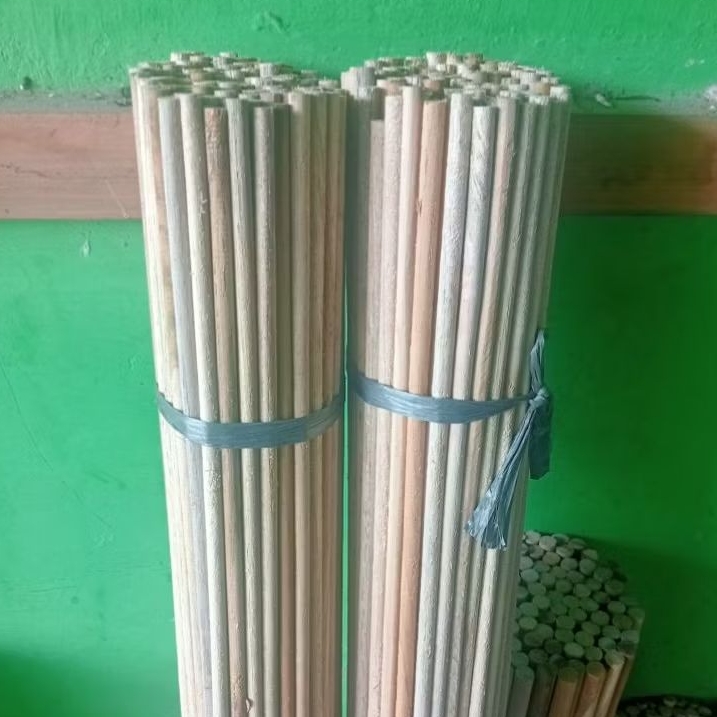 Dowel kayu Jati // Tangkringan Dowel ( Diameter 12 mm )