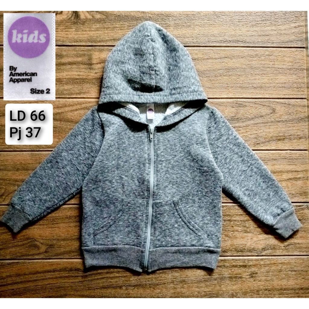 jaket hoodie American Apparel 2tahun