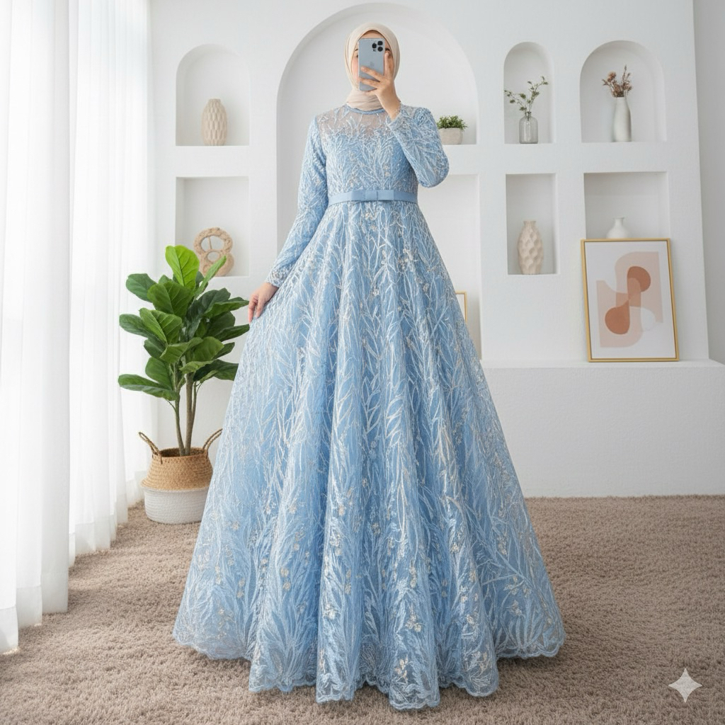 SCH_ GAMIS BROKAT JUMBO PREMIUM TERLARIS GAMIS BROKAT IMPORT PRINCESS | GAMIS TERBARU | GAMIS PESTA 