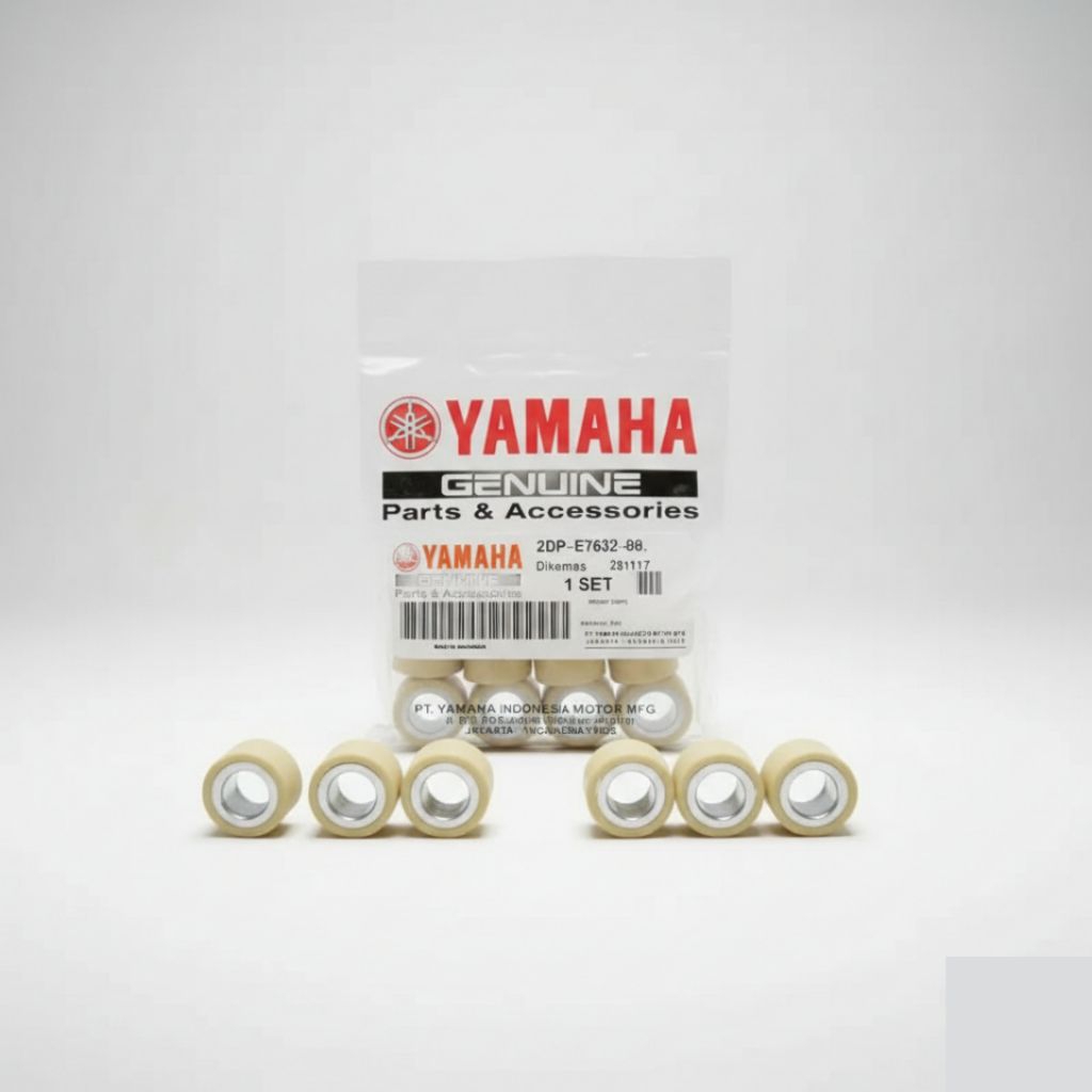ROLLER ORI YAMAHA UNTUK MOTOR Mio J, Fino (FI pertama), Mio GT, X Ride: Kode Part 54P-E7641-00.Mio M