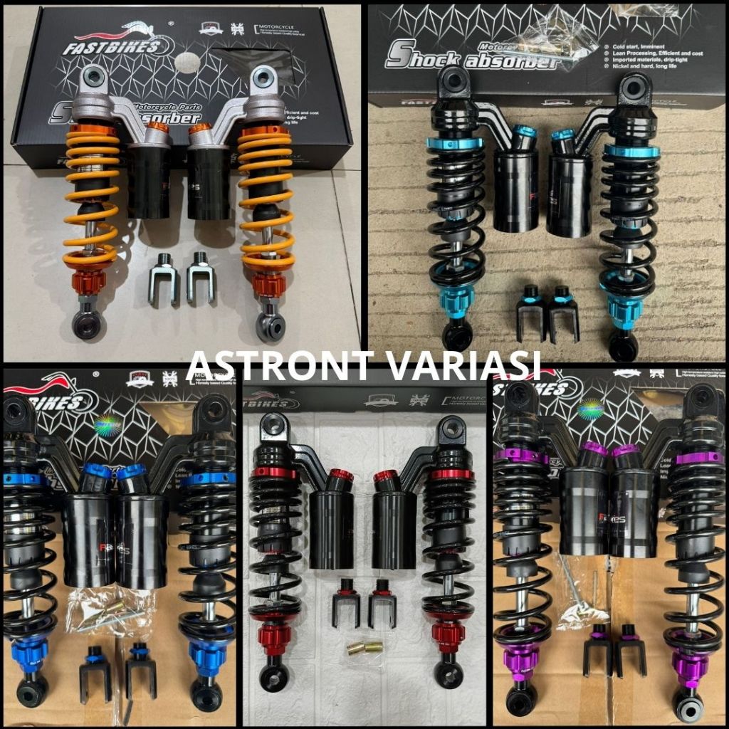 Shock Shockbreaker Tabung Atas Fast Bikes Ukuran 280 320 340mm Universal Shockbreaker Matic Bebek