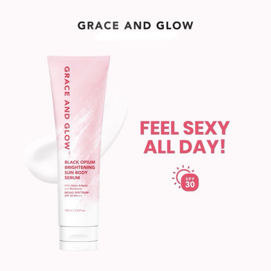 GRACE AND GLOW Brightening Sun Body Serum