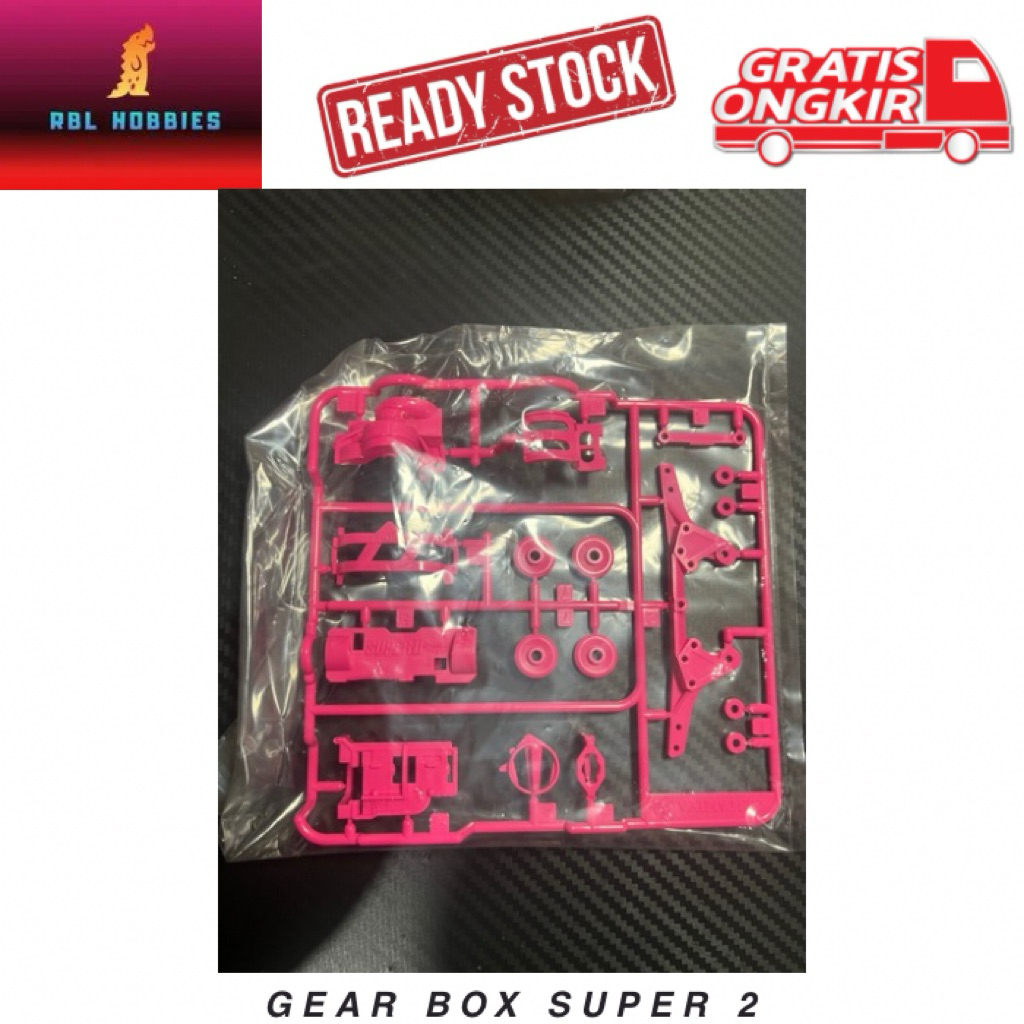 Tamiya Gear Box Super 2 Chassis Original Loose Kit Mini4WD
