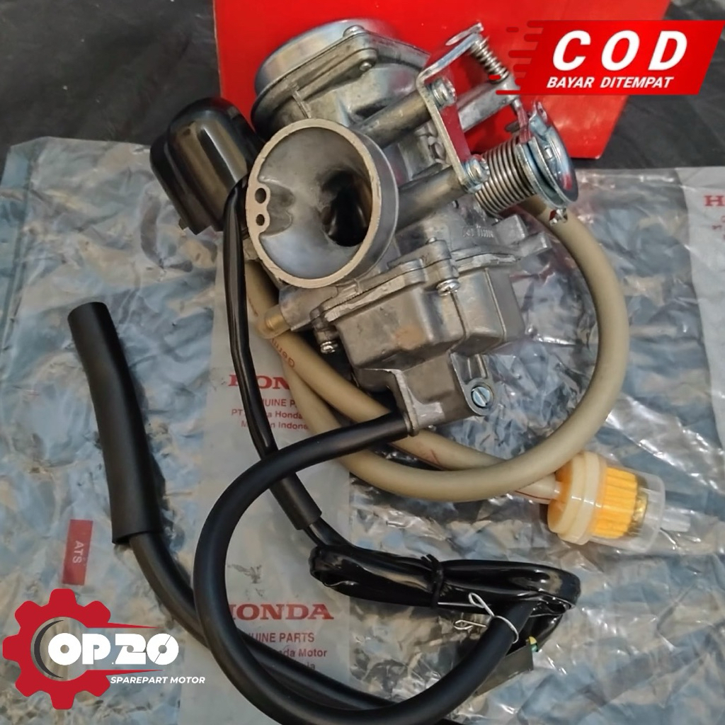 CARBULATOR PLUS SELANG BENSIN PLUS FILTER SARINGAN BENSIN BEAT KARBU VARIO 110 KARBU SPACY KARBU
